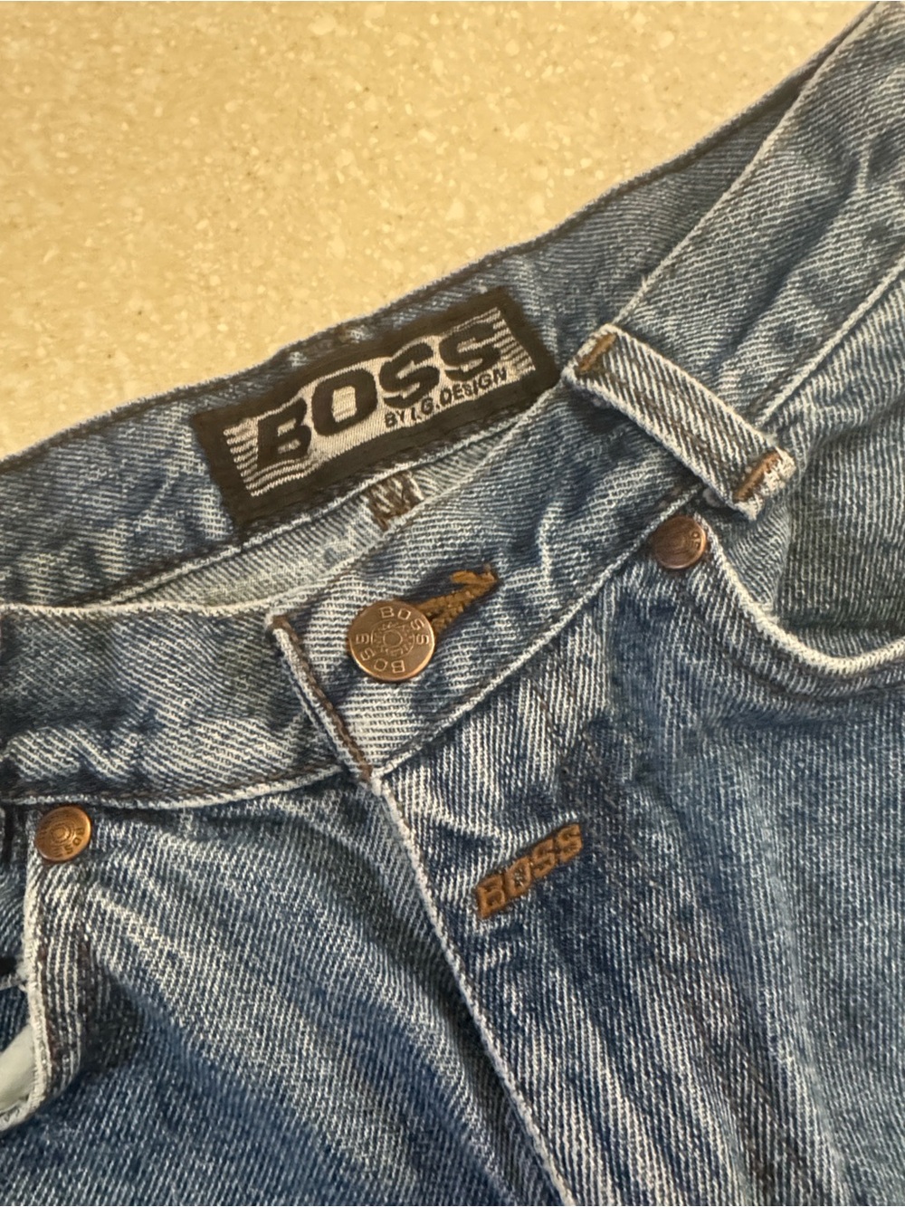 Boss by I.G. Vintage Denim Sz 12 Waist 24” Women’s